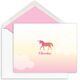 Magical Unicorn Folded Note Cards Image 5 of 6